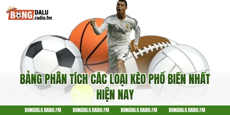 Bảng Phân Tích Các Loại Kèo Phổ Biến Nhất Hiện Nay