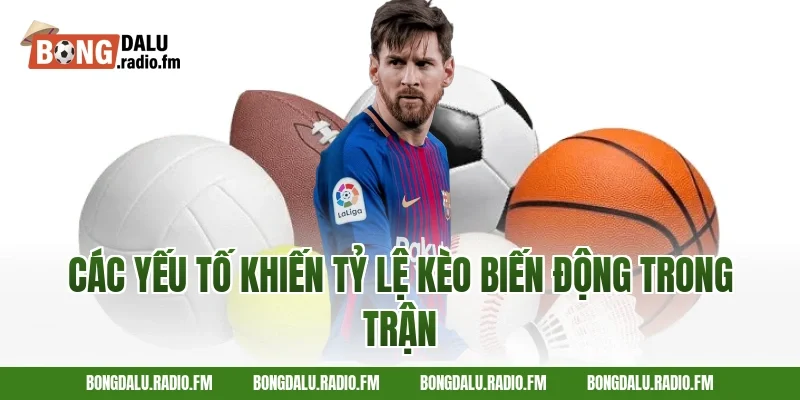 Các Yếu Tố Khiến Tỷ Lệ Kèo Biến Động Trong Trận