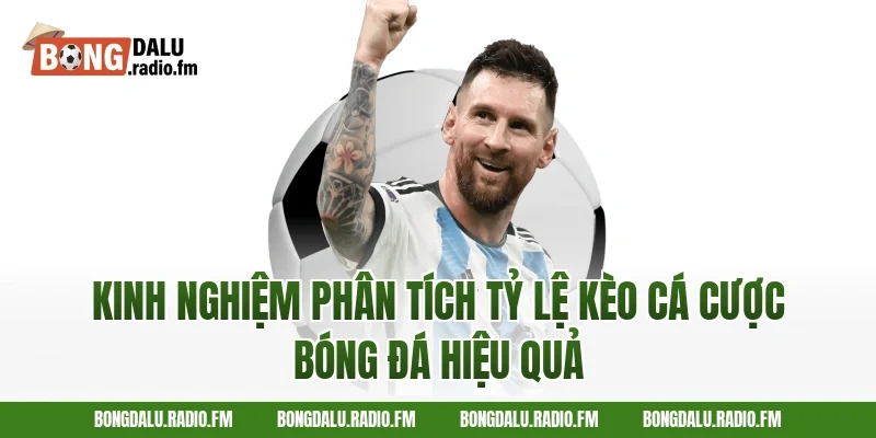 Kinh nghiệm phân tích tỷ lệ kèo cá cược bóng đá hiệu quả