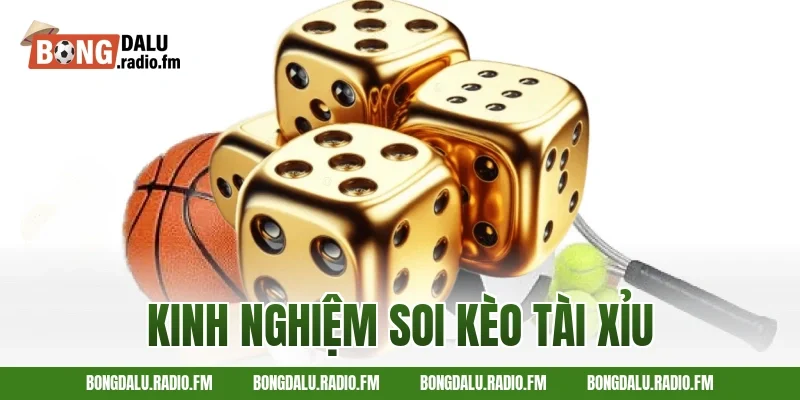 kinh nghiệm soi kèo tài xỉu