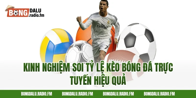 Kinh nghiệm soi tỷ lệ kèo bóng đá trực tuyến hiệu quả