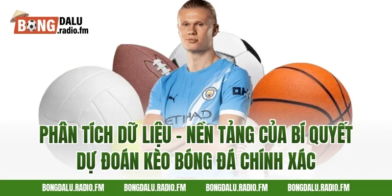 Phân tích dữ liệu – nền tảng của bí quyết dự đoán kèo bóng đá chính xác
