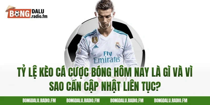 Tỷ Lệ Kèo Cá Cược Bóng Hôm Nay Là Gì Và Vì Sao Cần Cập Nhật Liên Tục?
